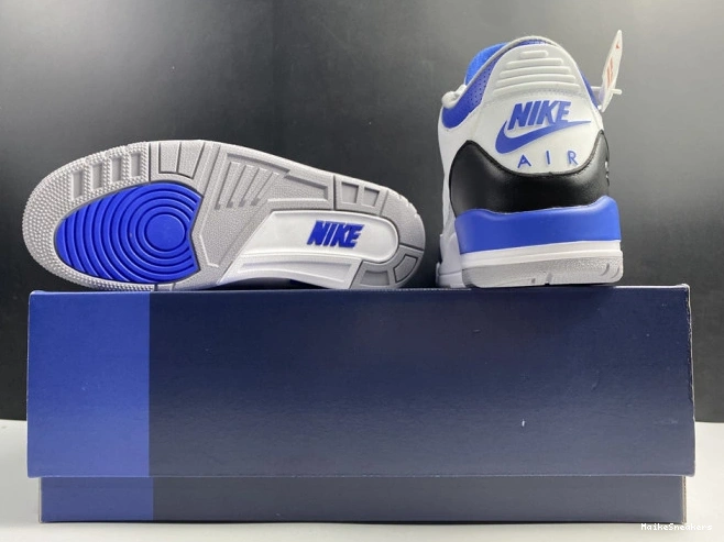 MaikeSneakers Jordan White Blue CT8532-040 3 Retro Air 0717